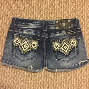 Miss Me Aztec Tribal Shorts